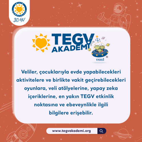 TEGV Akademi içerik görseli.